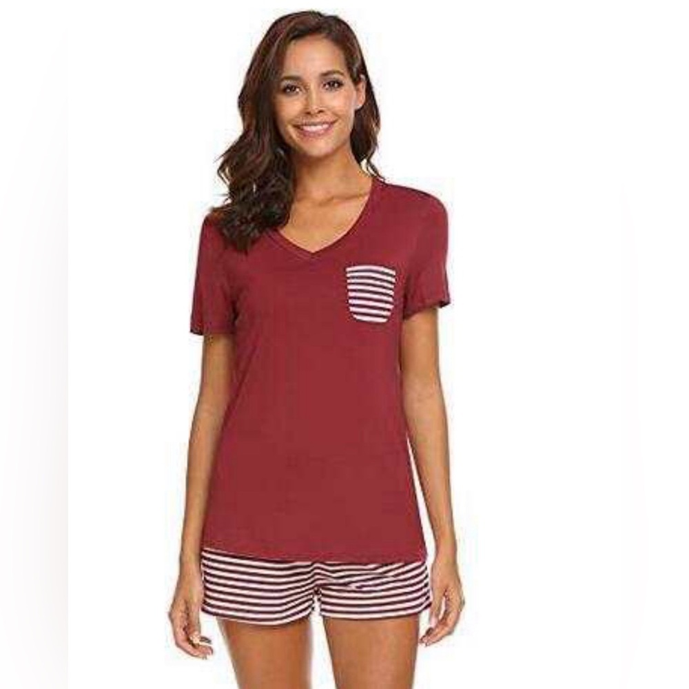 Women's Short Sleeve Pajama Set
